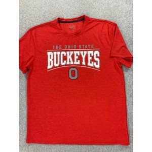 Ohio State Buckeyes VARSITY Short Sleeve Crew Tee Shirt (Men's XL) Red‎